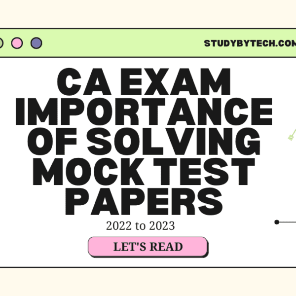 Importance of solving mock test papers