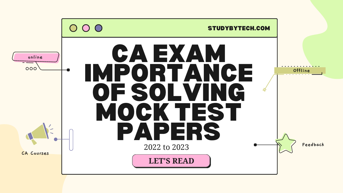 Importance of solving mock test papers