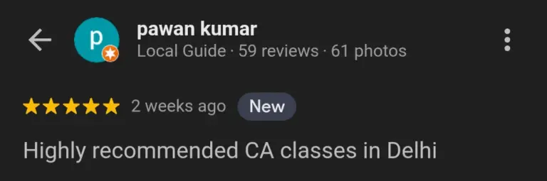CA Review 1