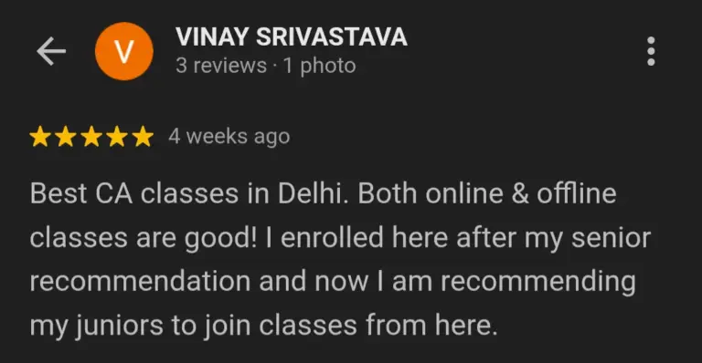 CA Review 1