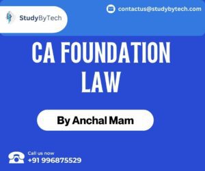 ca foundation law by studybytech