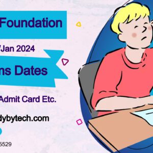 ca foundation exams