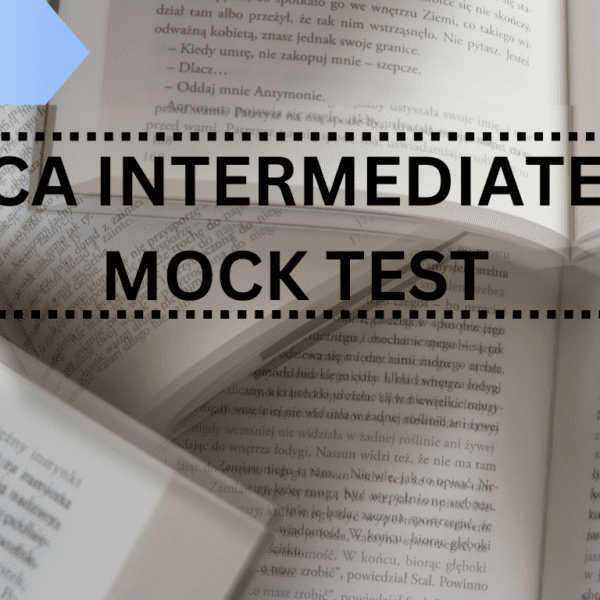 CA INTERMEDIATE MOCK TEST