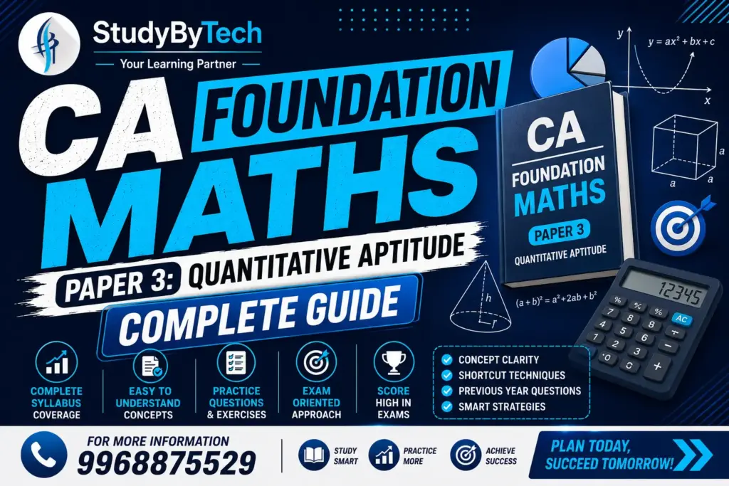 CA Foundation Maths