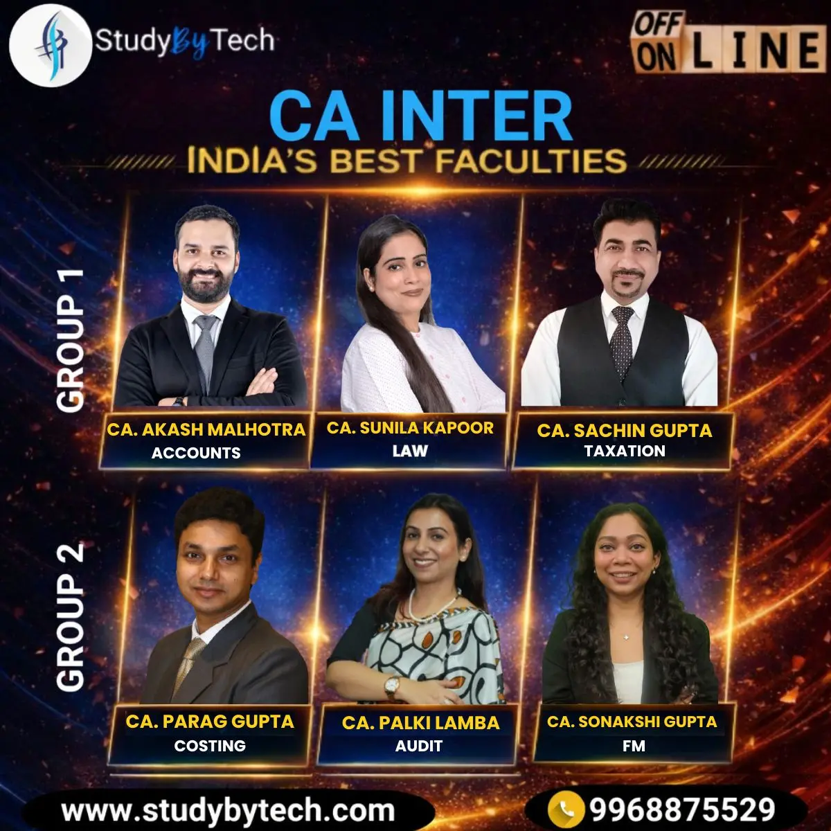 ca inter classes