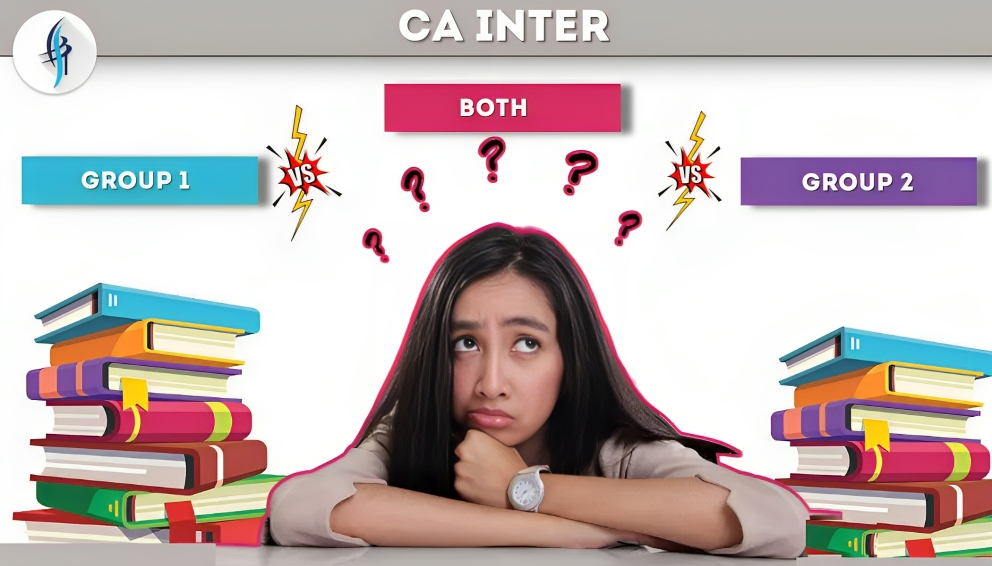 Are you choosing CA Inter Group I OR Group II OR both?