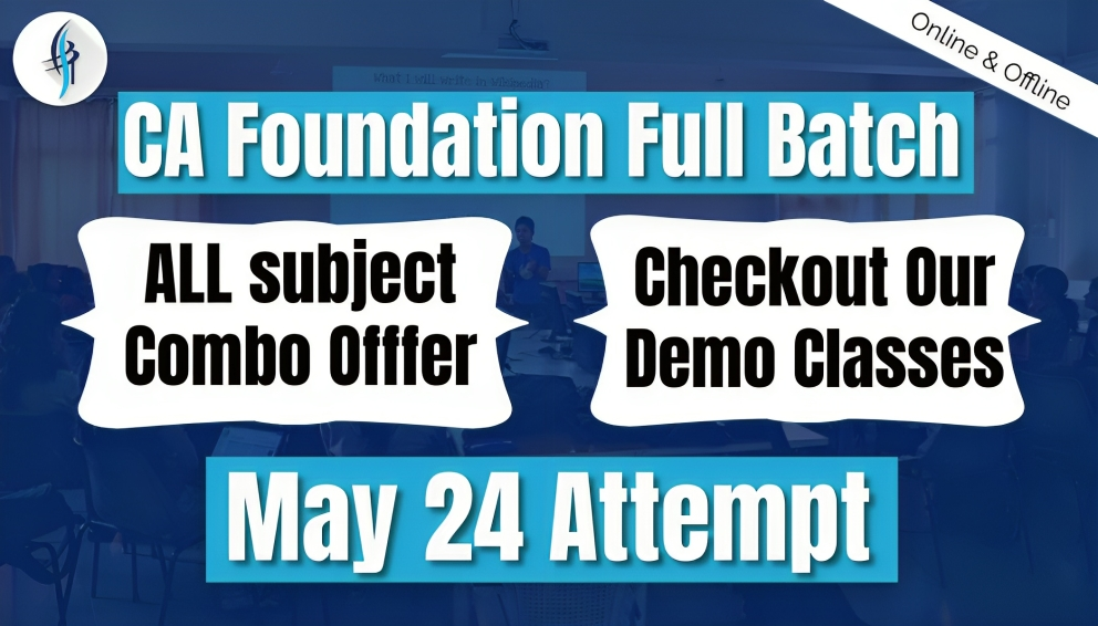CA Foundation Classes
