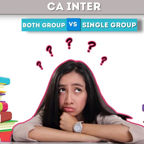 CA Inter: Both Groups vs. Single Group