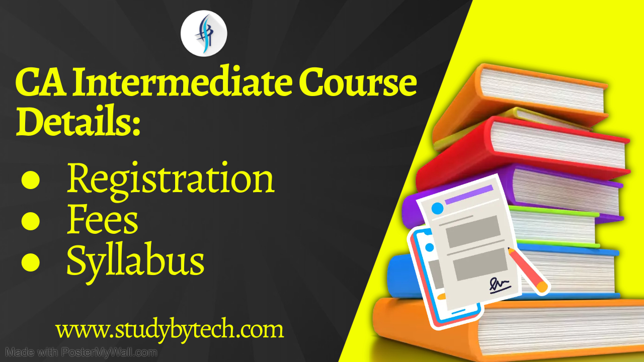CA Intermediate Course Details Registration Fees Syllabus