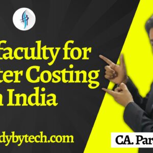 Best faculty for CA Inter Costing in India