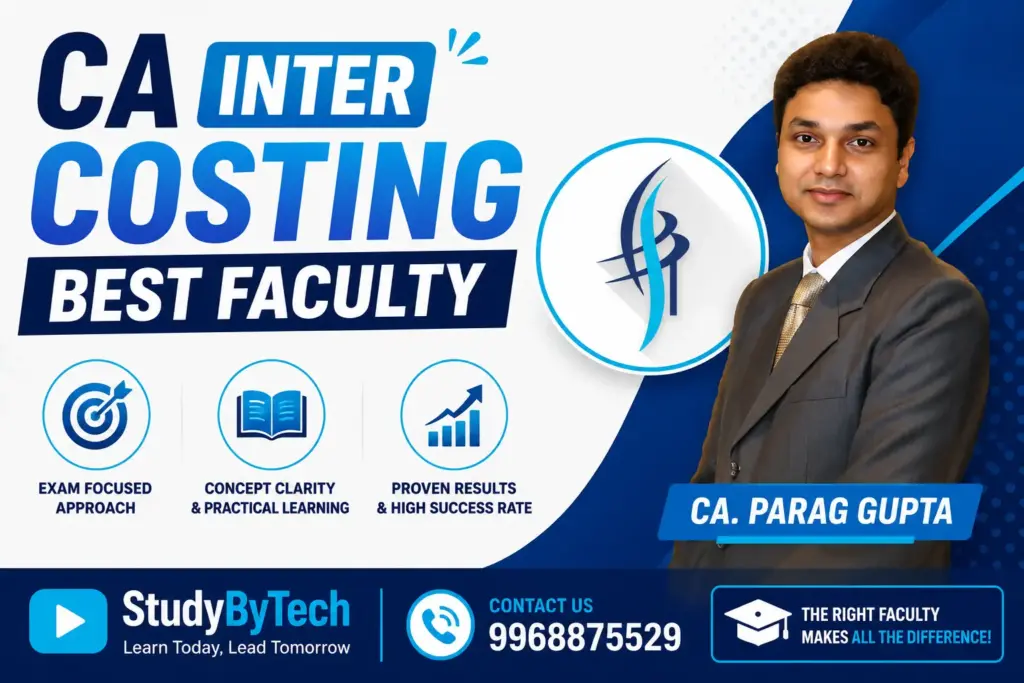 CA Inter Costing Best Faculty