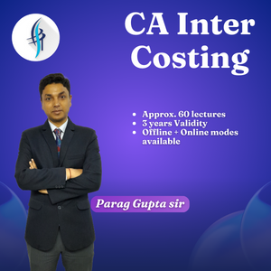 CA Inter Costing by Parag Gupta sir
