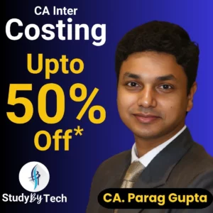ca inter costing by CA Parag Gupta sir