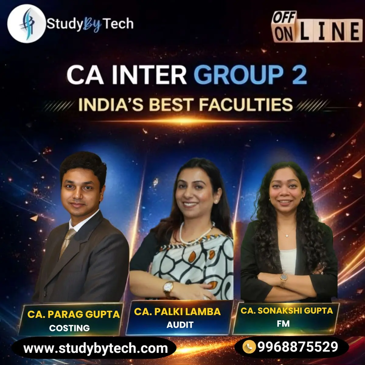 CA Inter Group 2 best faculties
