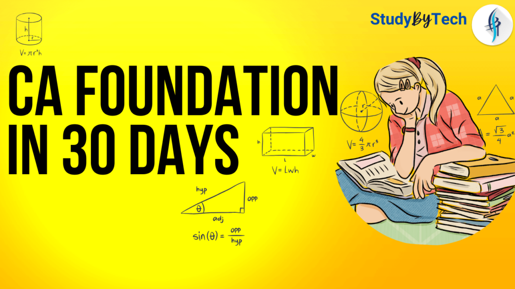Is CA Foundation in 30 days possible?