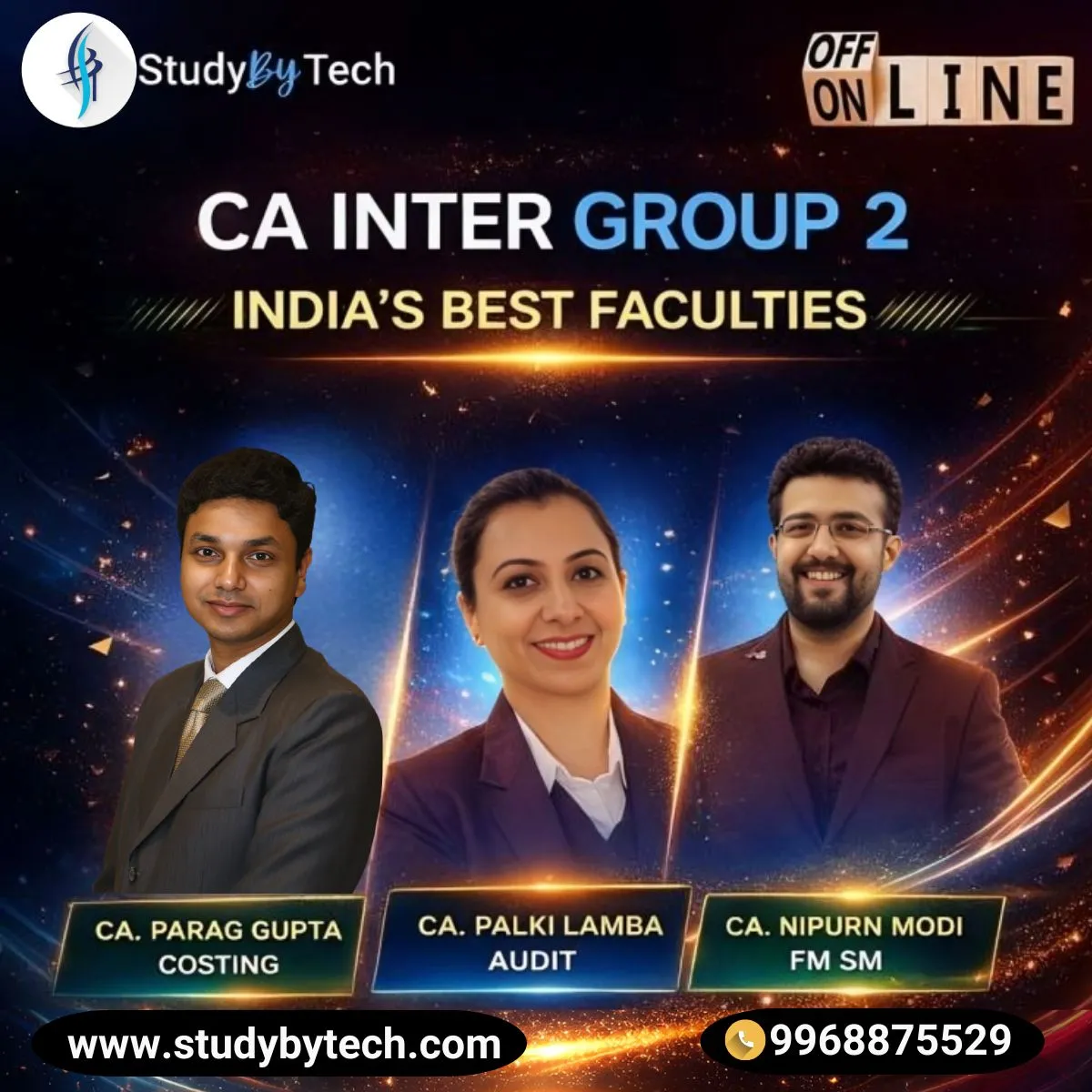 ca inter group 2 classes at StudyByTech