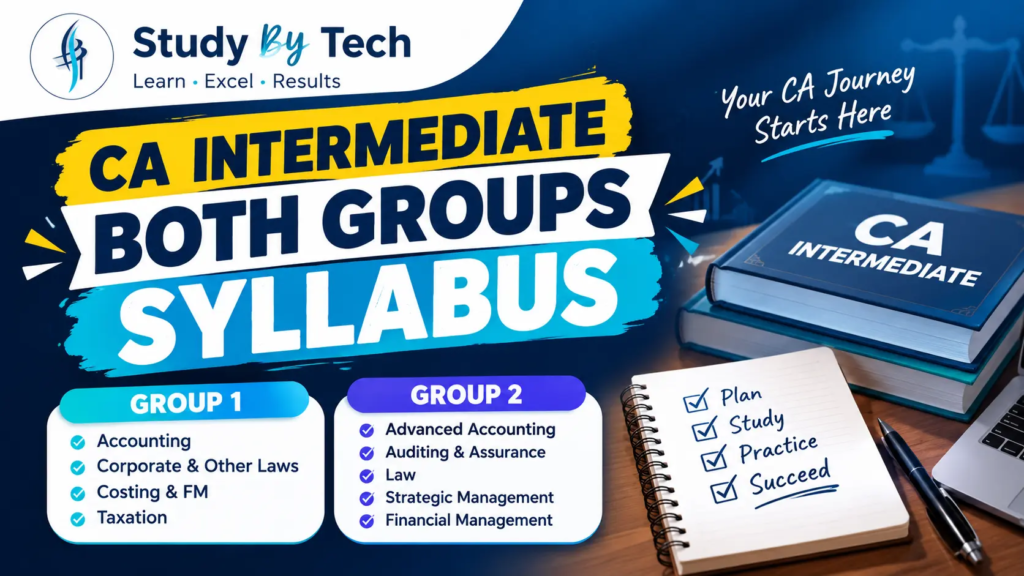 CA Intermediate Both Groups Syllabus