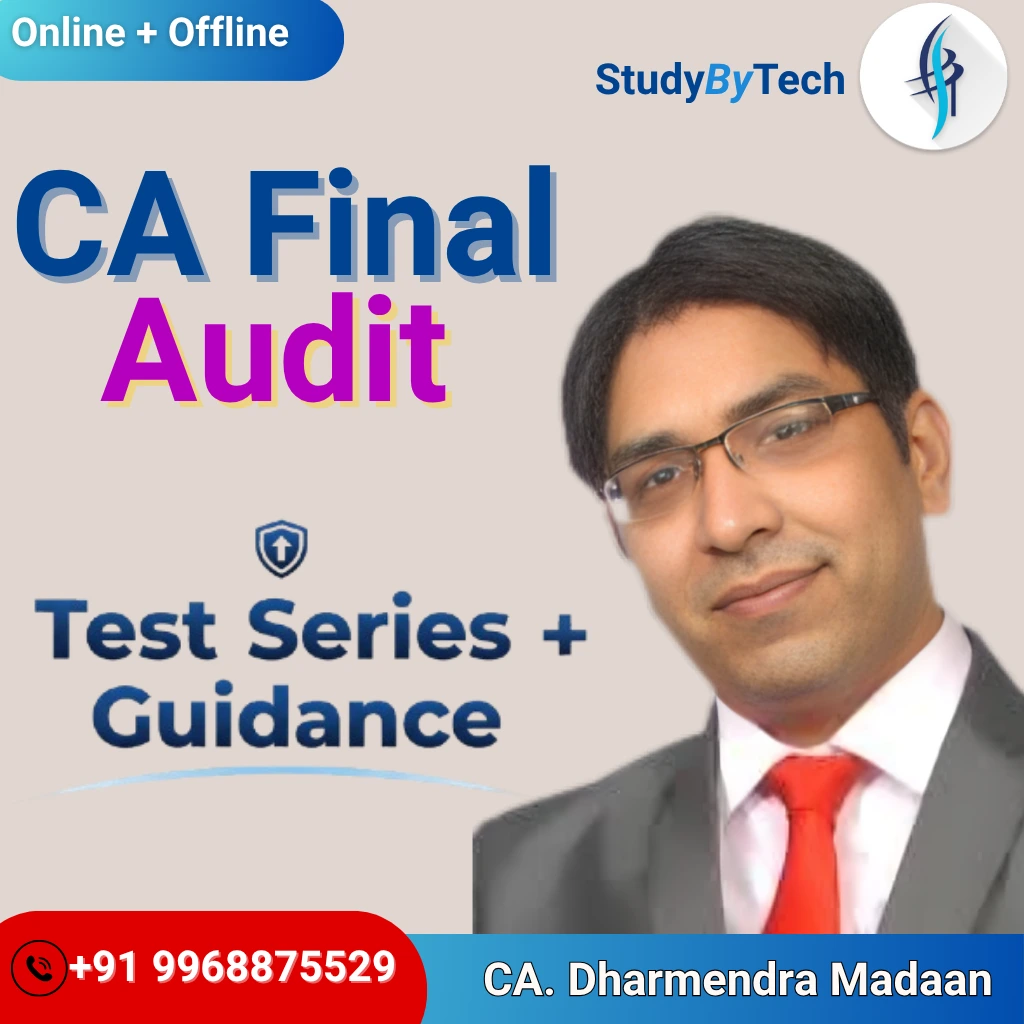 CA Final Audit Test series by StudyByTech