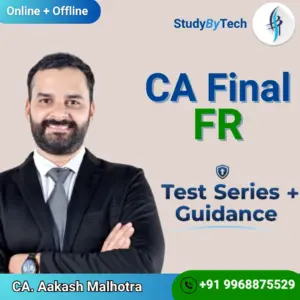 CA Final FR Test series by StudyByTech