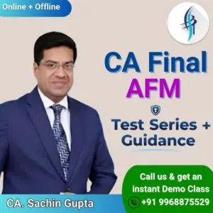 CA Final AFM Test Series