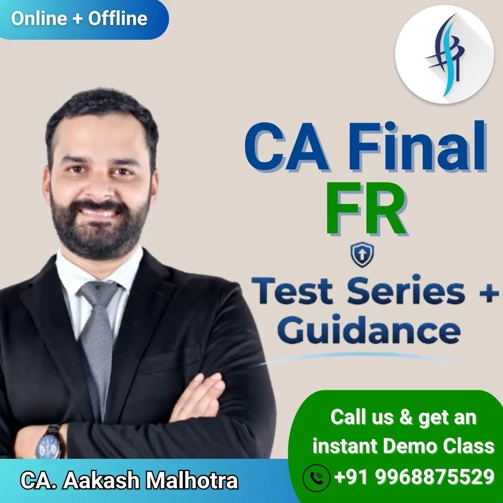 CA Final FR Test Series