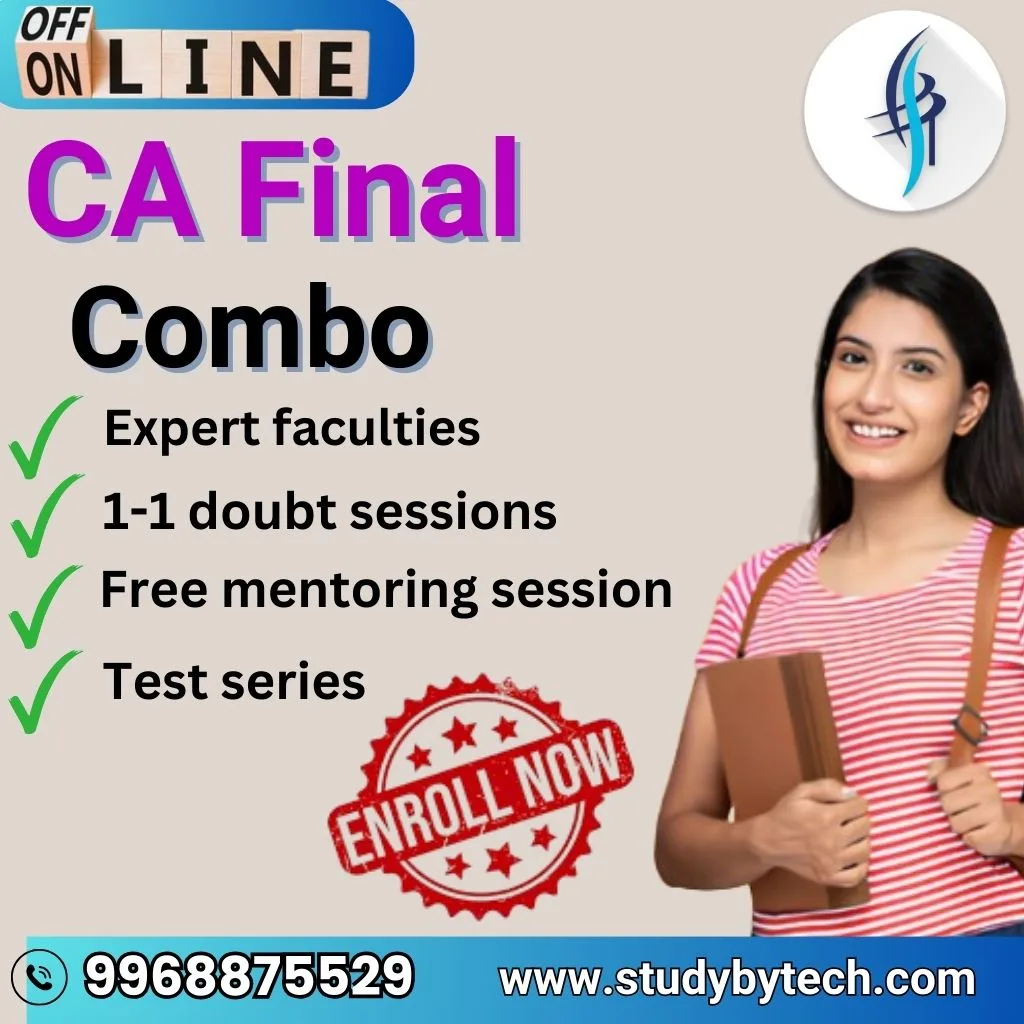 CA Final classes at StudyByTech